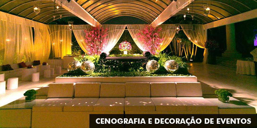 CENOGRAFIA E DECORAÇÃO DE EVENTOS